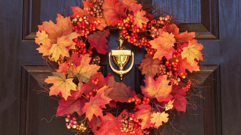 Once the tasteful autumn-themed wreaths of flowers started turning up on the doors around my neighbourhood, I knew I was well and truly fecked.  Photograph: iStock