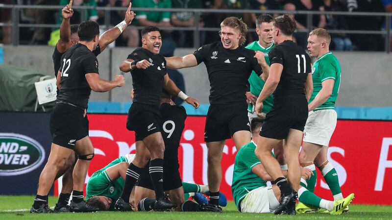 New Zealand put Ireland to the sword at the 2019 World Cup in Japan. Photo: Billy Stickland/Inpho