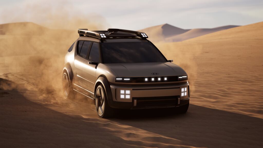 Hyundai's hydrogen-powered Initium, which goes into production next year, boasts a full-tank range of 650km and a refuelling time of just a few minutes