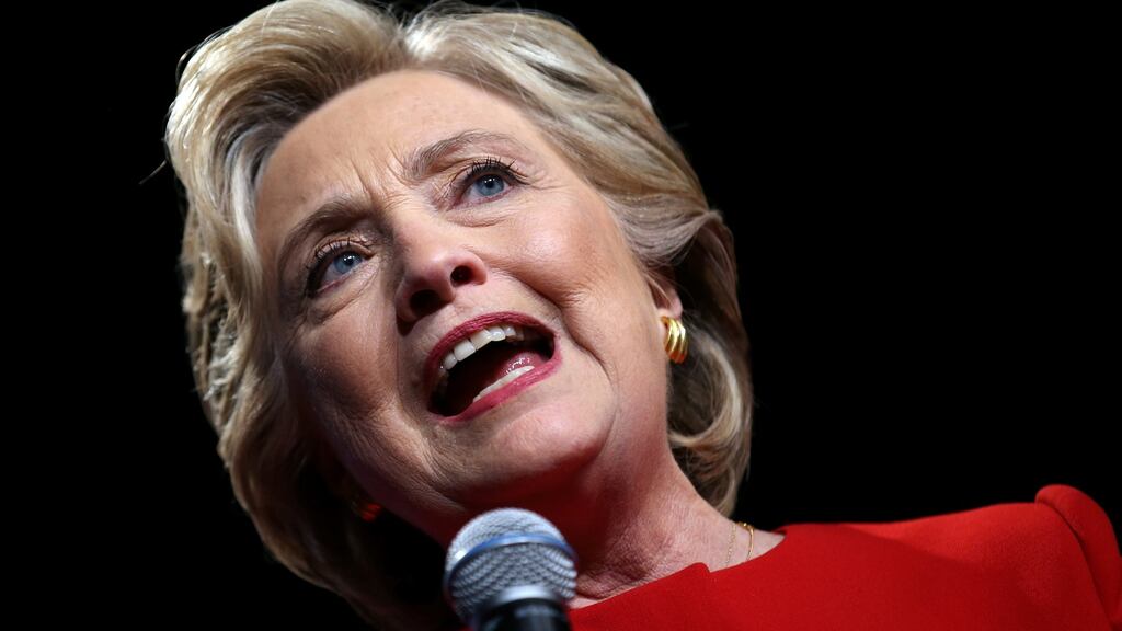 Asian investors viewed Hillary Clinton as having got the upper hand in the first US presidential debate. Photograph: Carlos Barria/Reuters