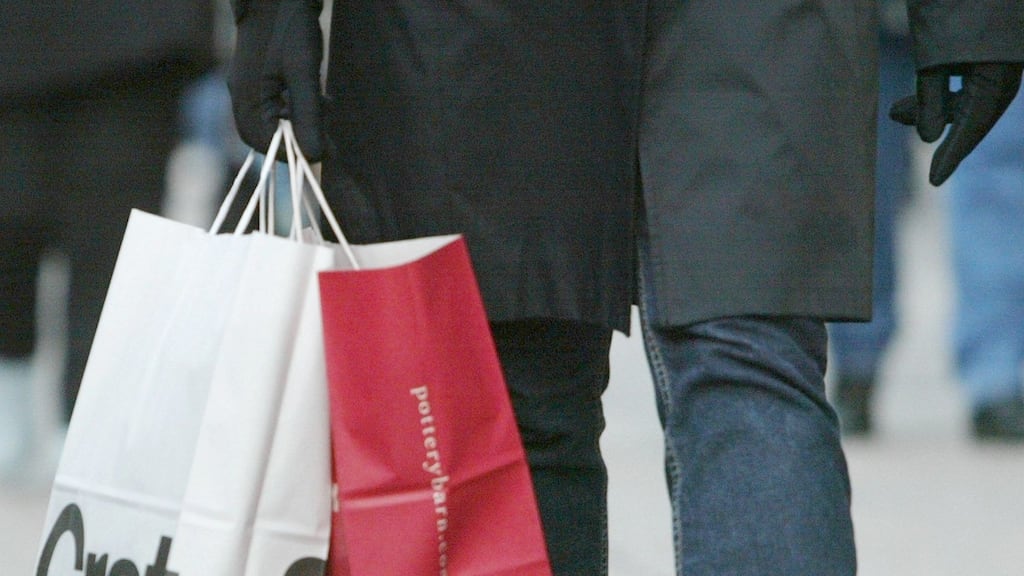 Hold off on that shopping trip to New York – with the dollar rallying, Irish shoppers might be better off staying at home for bargains. Photograph: Spencer Platt/Getty Images