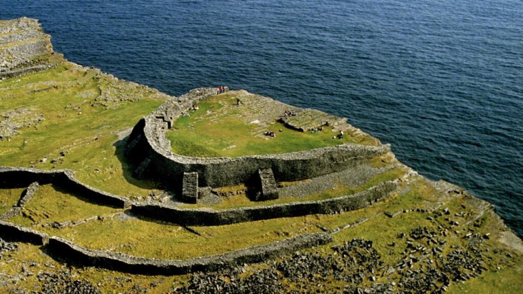 Dún Aonghasa – one of Aran’s most spectacular monuments. Photograph: Discovery programme