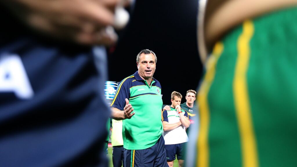 Paul Earley: was a key member of the Football Review Committee as well as managing Ireland’s International Rules team in 2013 and 2014. Photograph: Cathal Noonan/Inpho