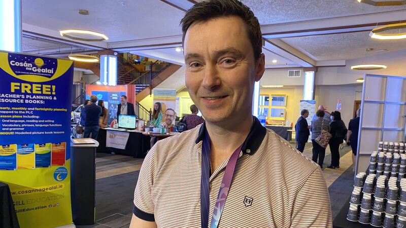 Noel McKeon, teacher at Scoil Mhuire National School, Newtownforbes, Co Longford.