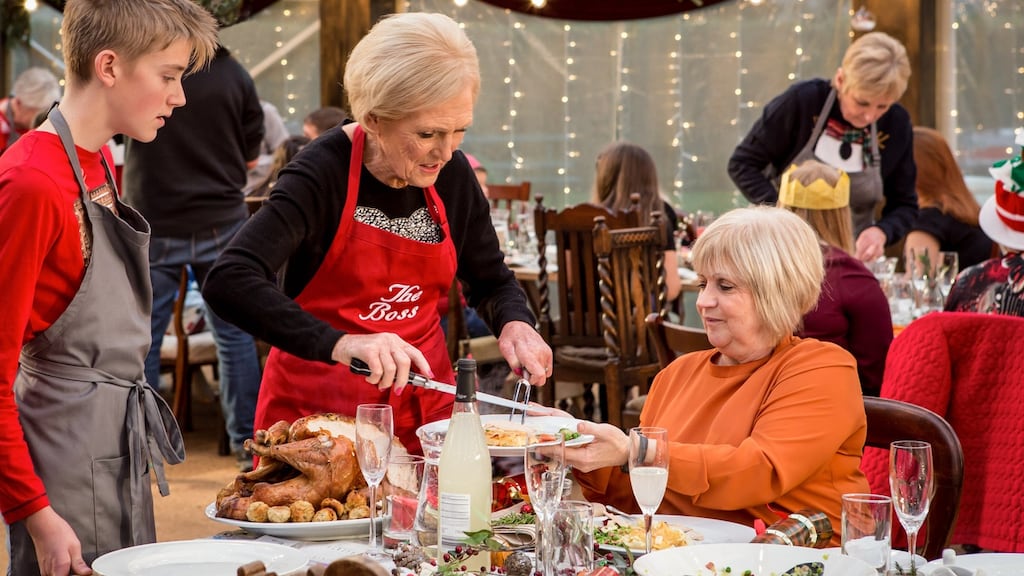 Mary, Mel and Sue’s Big Christmas Thank You air on BBC1 on Christmas Eve.  Photograph: Emilie Sandy/BBC