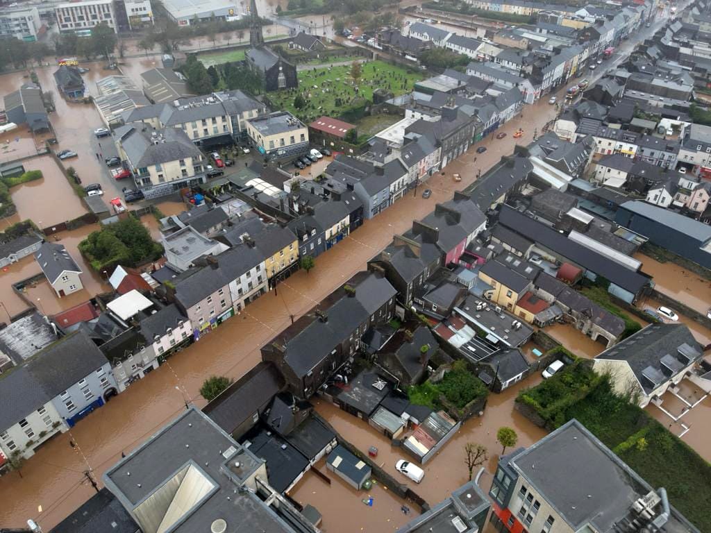 Cork County Council said river level monitoring gauges will be installed at key locations in both the Owenacurra and Dungourney river catchments. Photograph: Guileen Coast Guard