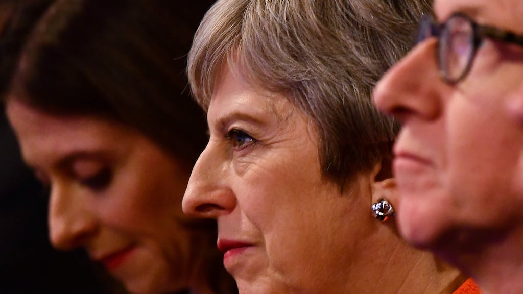 Britain’s prime minister Theresa May: EU27 must take appropriate account of Britain’s interests even as Britain itself struggles intellectually and politically. Photograph: Ben Stansall/AFP