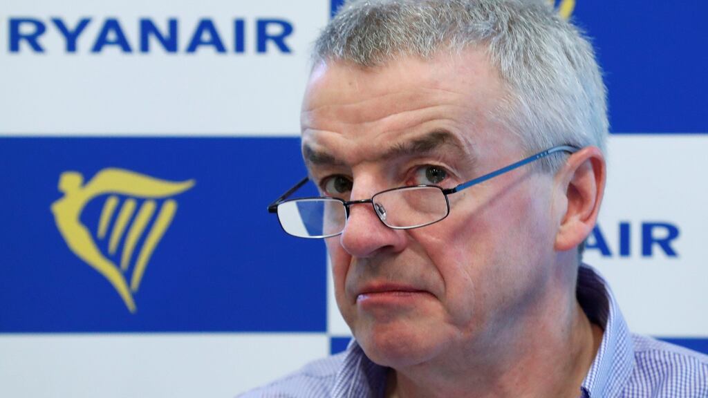 Ryanair chief executive Michael O’Leary: “I think one of the negatives of Ryanair is its association with me.” Photograph: Yves Herman