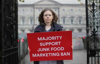 A poll by the Irish Heart Foundation in earlier this month claimed seven in 10 Irish adults are in favour of a ban on the advertising and promotion of unhealthy food and drinks to children.