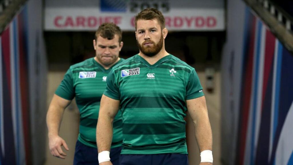 Sean O’Brien has been cited for ‘foul play’ against France last weekend. Photograph: Dan Sheridan/Inpho