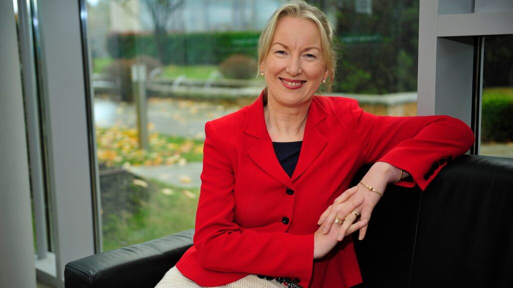 Siobhan Talbot, group managing director of Glanbia Plc, poses for a photograph at the company’s offices in Dublin, Ireland