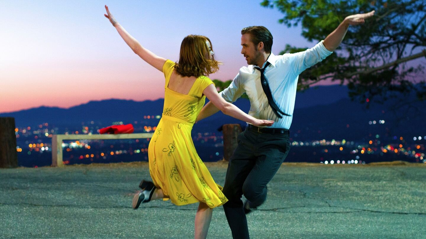 Emma Stone and Ryan Gosling in La La Land. Photograph: Dale Robinette/Lionsgate via AP