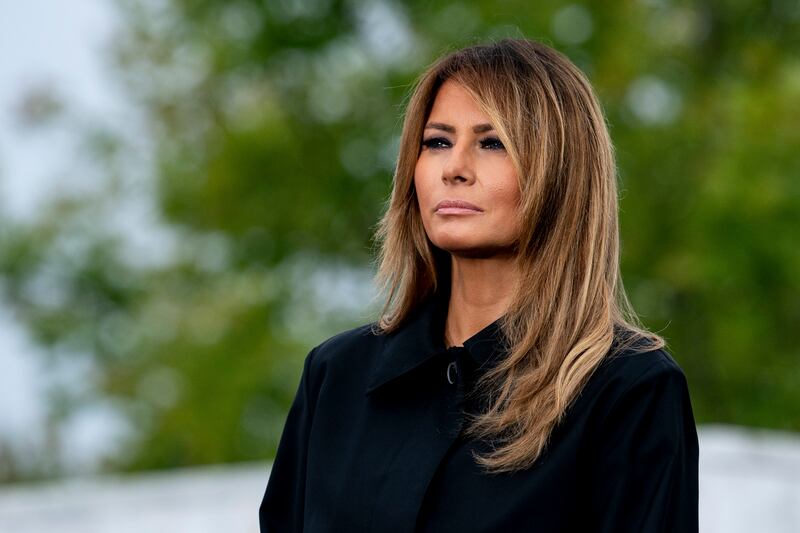 Trump campaign officials have insisted that Melania Trump will appear at the convention later in the week. Photograph: Erin Schaff/New York Times