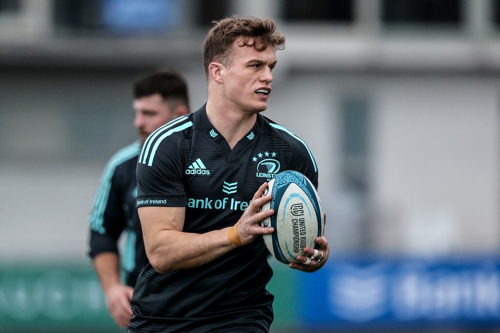 Josh van der Flier at Leinster Rugby Squad training at Energia Park, Dublin on Wednesday December 28th. Photograph: Ben Brady/Inpho
