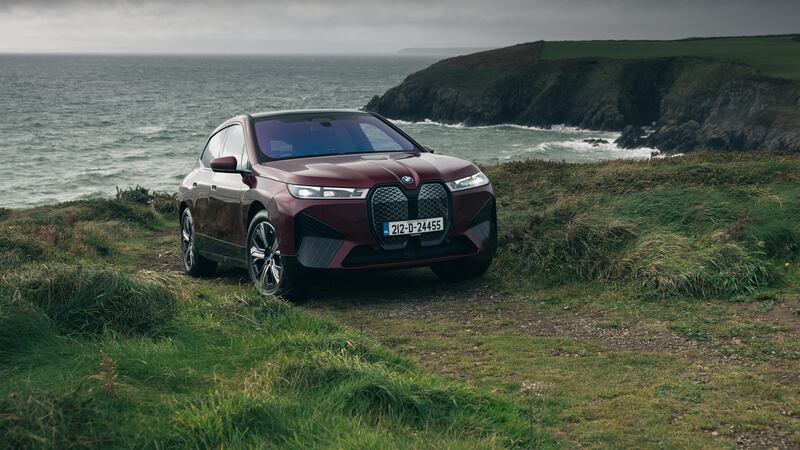 BMW iX. Photograph: Paddy McGrath