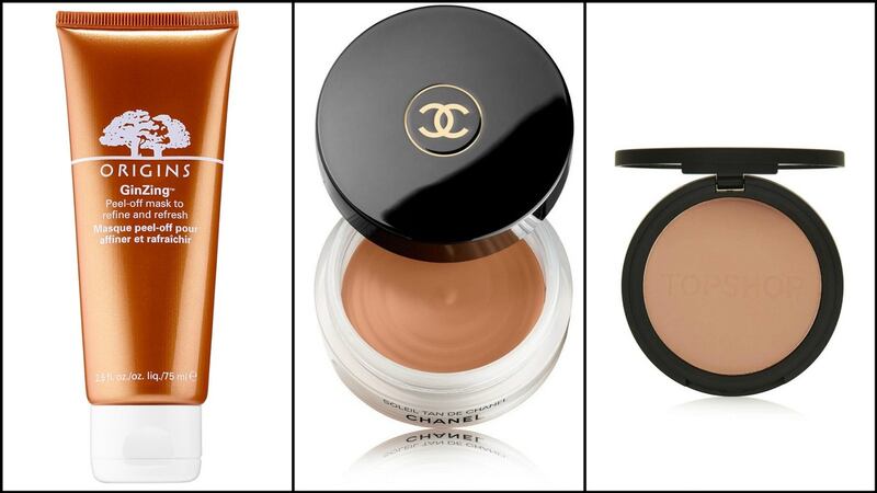 Origins GinZing Peel-Off Mask; Soleil Tan de Chanel; Topshop Beauty Bronzer in Mohawke