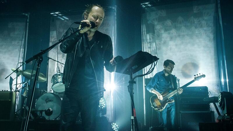 Radiohead have confirmed rumours that the band will headline next year’s Glastonbury Festival. File photograph: David Jensen/PA Wire