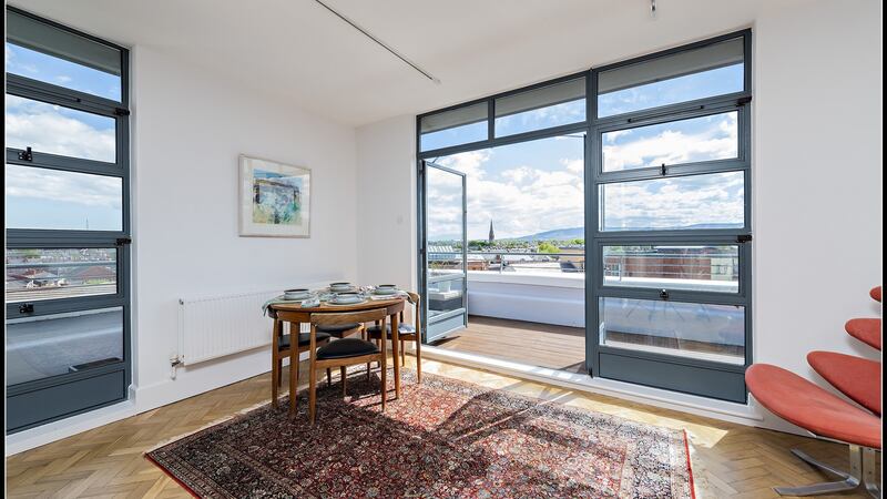 The Warehouse dining area looking out to terrace
