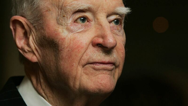 Former taoiseach Liam Cosgrave. Photograph: Cyril Byrne