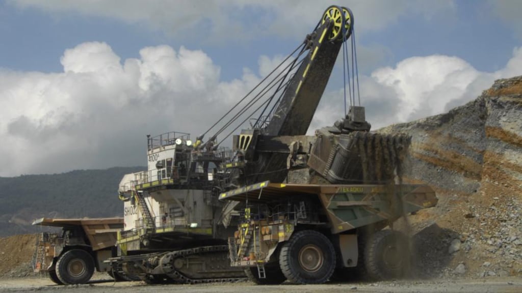 Newmont has launched an all-share bid for Australian rival Newcrest that values the smaller firm at almost A$24bn (€15.8bn). Photograph: Reuters/Neil Chatterjee