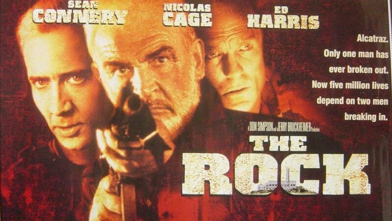A Hollywood depiction of Alcatraz: The Rock (1996)