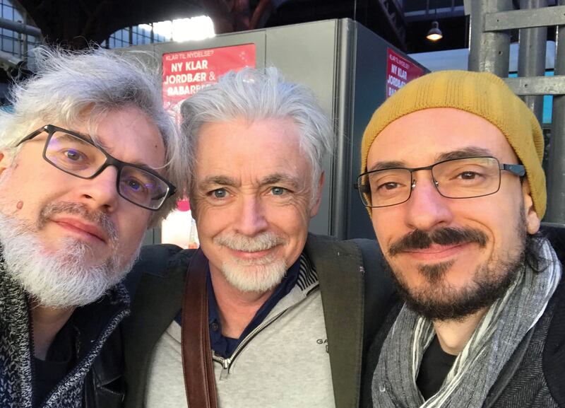 Creative collaborators: Andrew Donkin, Eoin Colfer and Giovanni Rigano