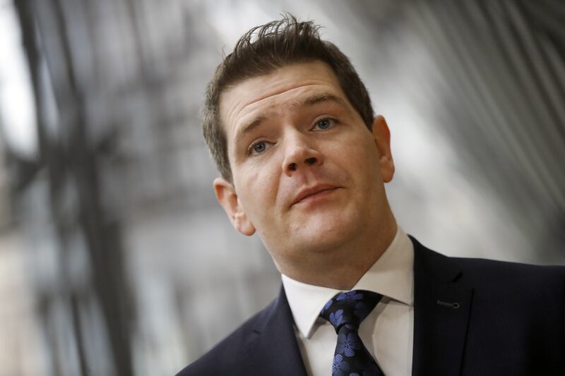 Peter Burke, one of the Fine Gael authors of the controversial oped. Photograph: Olivier Hoslet/EPA-EFE