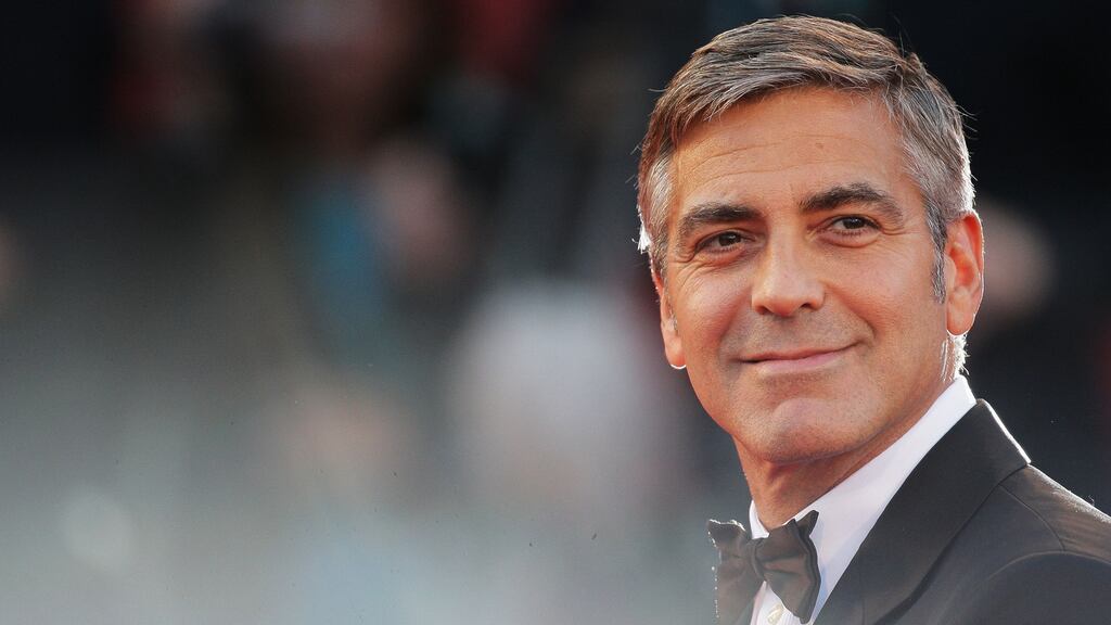 George Clooney will return to television with a role in the new adaptation of Catch 22. Photograph: Getty