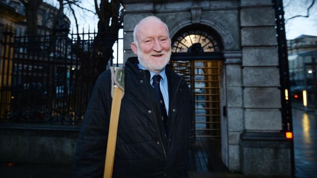 Housing Agency chairman Conor Skehan after his appearance before the Oireachtas housing committee on Wednesday. Photograph: Alan Betson