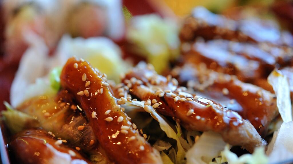 Teriyaki chicken: sticky favourite. Photograph: iStock