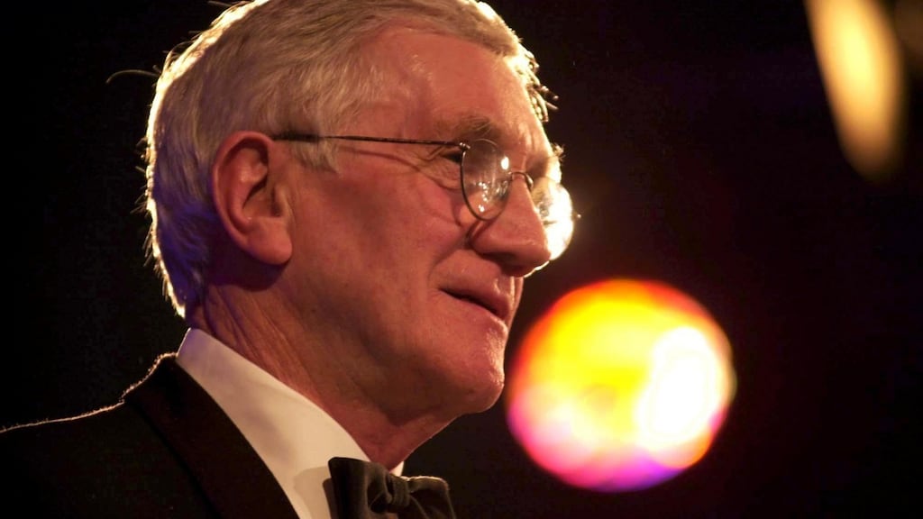 Fergus Linehan was a journalist with The Irish Times from 1960 until 1999, serving as film critic, TV critic and arts editor. Photograph: Frank Miller/The Irish Times