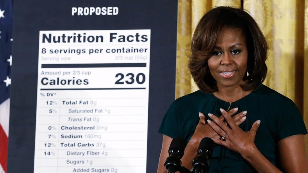 Michelle Obama: plans to share stories of her China travels with US students through a daily travel blog. Photograph: Win McNamee/Getty Images