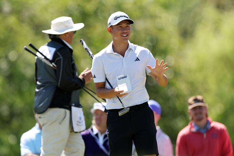 Collin Morikawa. Photograph: Emilee Chinn/Getty