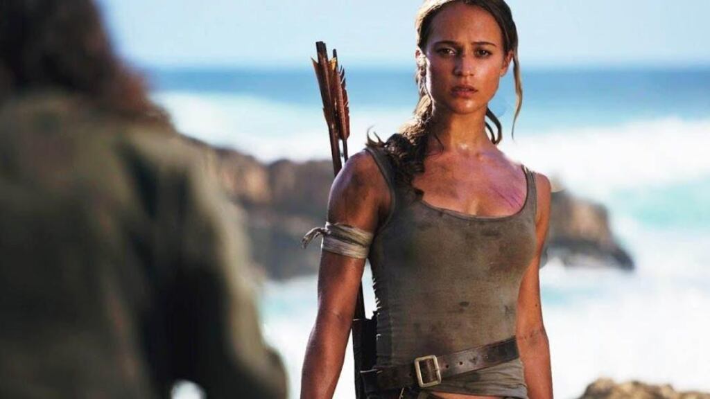 New this week: Alicia Vikander as Lara Croft in Tomb Raider