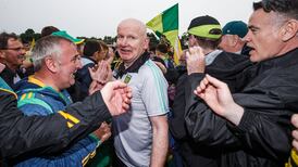 Donegal boss Declan Bonner would ‘have no issue’ with behind closed doors return