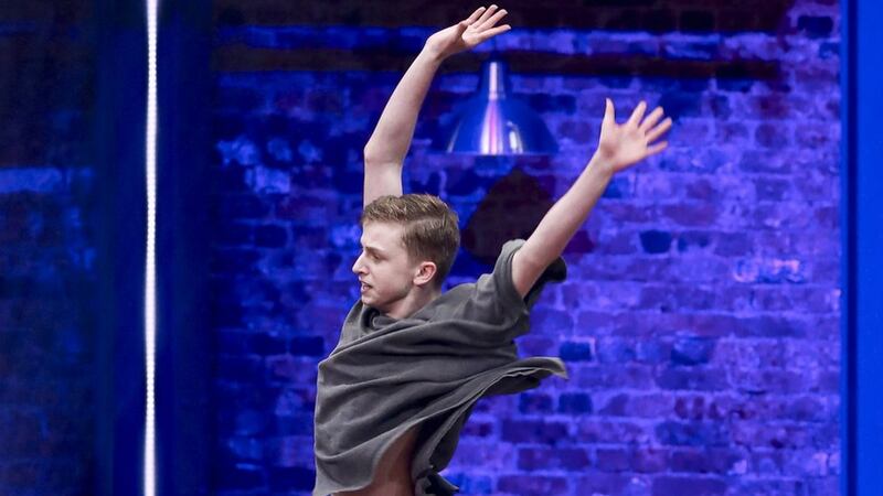 Tom Oakley competing on the BBC’s Greatest Dancer