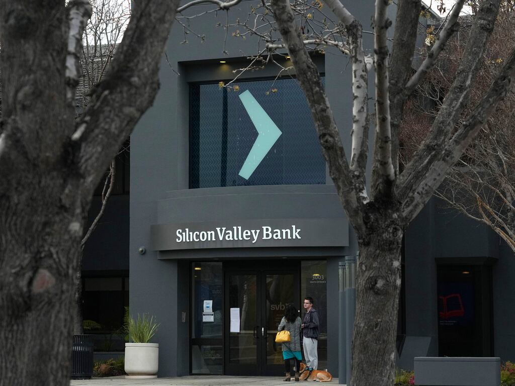 Silicon Valley Bank’s headquarters in Santa Clara, California. Photograph: Jim Wilson/The New York Times