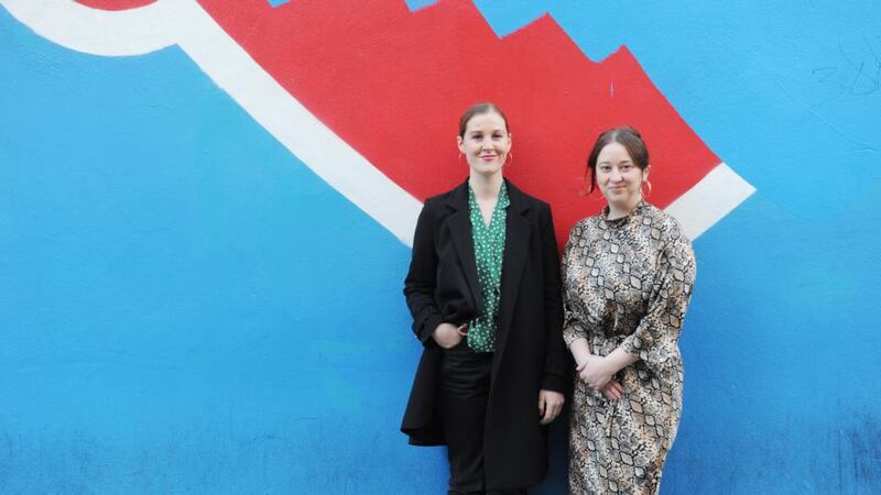 Anna Cosgrave and Karen Twomey. Photograph: Aidan Crawley