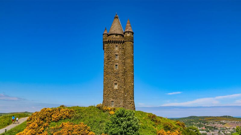 Climb up to Scrabo Tower to take in the panoramic lough views