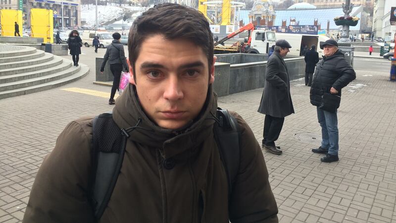 Vitaliy Ustimenko (25), an anti-corruption campaigner and co-ordinator for the CentreUA activists’ collective in Odessa: was stabbed in June.