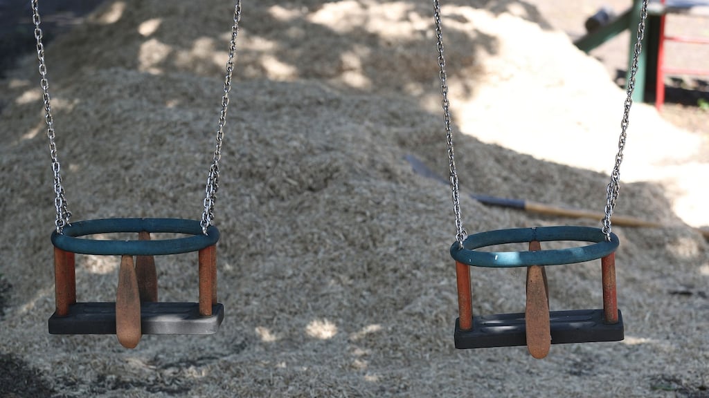 Dublin city playgrounds are set to reopen today. File photograph: Nick Bradshaw/The Irish Times