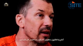 Islamic State posts video showing hostage John Cantlie