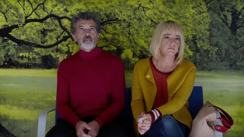 Antonio Banderas and Nora Navas in Pain and Glory