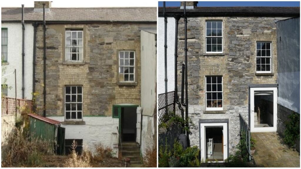 Prioritising access to light above all else gives rise to a split level garden to the rear