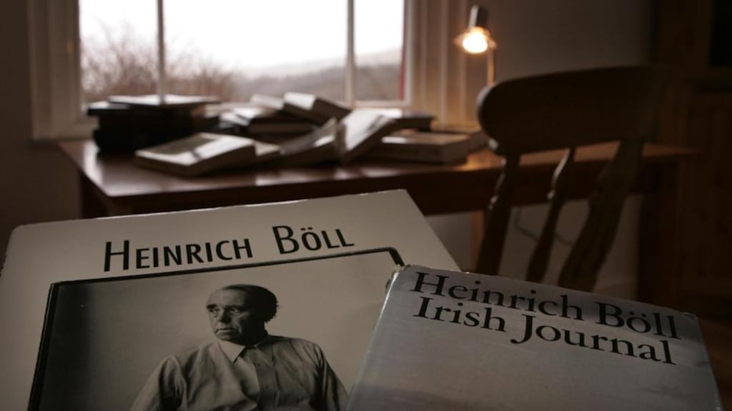 Island life: inside the cottage on Achill where Heinrich Böll stayed. Photograph: Dara Mac Dónaill