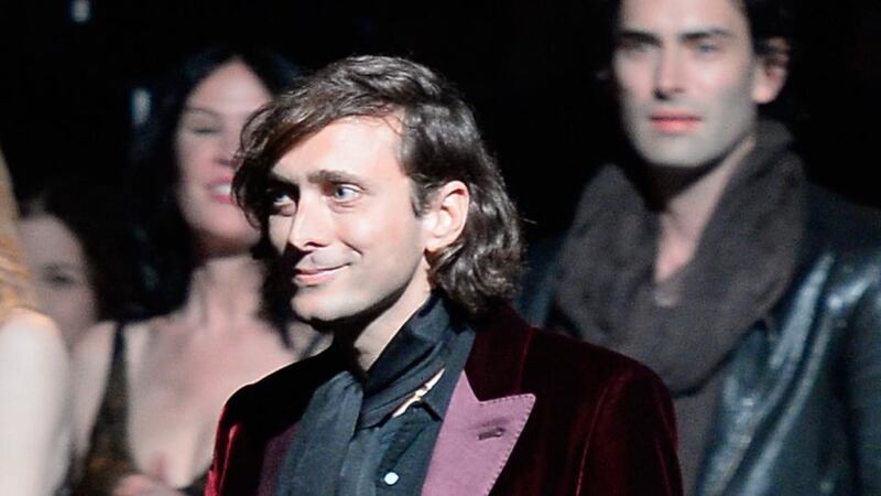 New York Fashion Week: Hedi Slimane is returning to fashion at Céline. Photograph: Kevork Djansezian/Getty