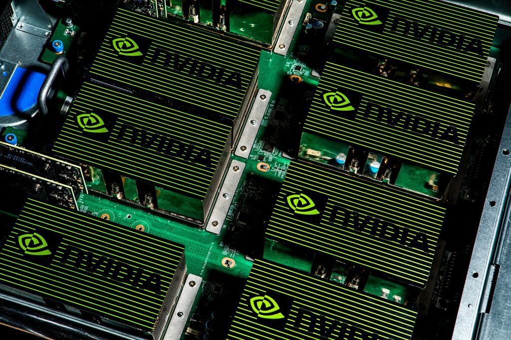 Nvidia may deliver for shareholders but history suggests the odds are stacked against it. Photograph: Christie Hemm Klok/The New York Times