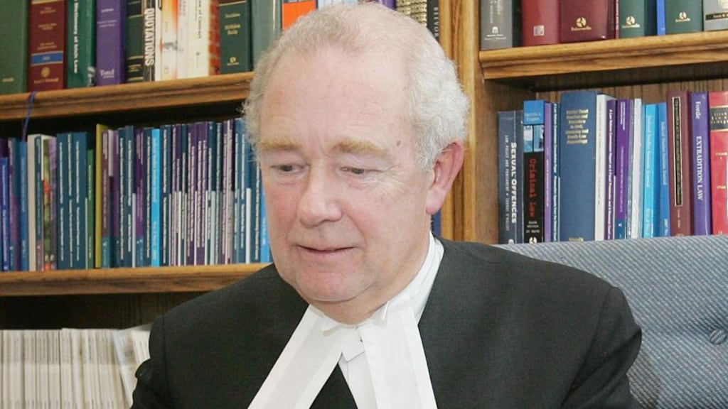 Mr Justice Nicholas Kearns said solicitor’s conduct was “disgraceful and unworthy of the profession to which she belongs”. Photograph: Alan Betson