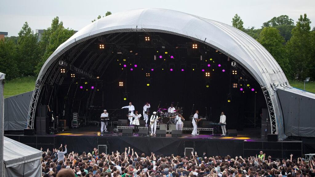 Test concert: the event takes place on July 3rd at Imma, home of the Forbidden Fruit Festival. Photograph: Michael Donnelly