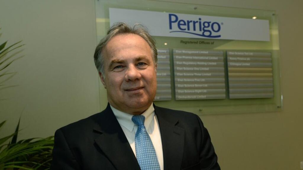 Joe Papa CEO and president of Perrigo, which has announced it will acquire Belgium’s Omega Pharma in a €3.6 billion deal. Photograph: Brenda Fitzsimons / THE IRISH TIMES